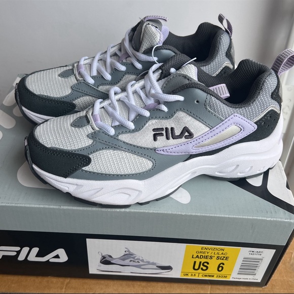 Fila - Envizion Ladies | Grey & Lilac - Picture 3 of 4